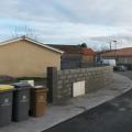 Murette de 36 m de long sur 1,2 m