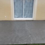 Terrasse beton 18m²