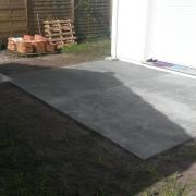 Terrasse beton 12m²